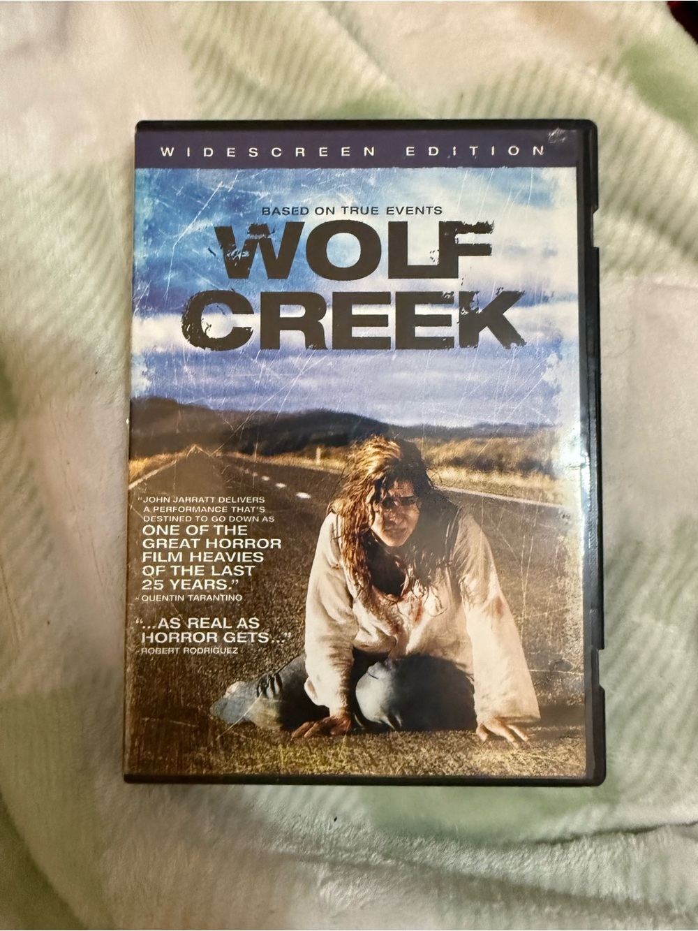 Wolf Creek DVDS rated R disc in great condition